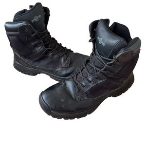 Interceptor Tactical Boots Mens Sz 13 Black Leather Combat Military Service